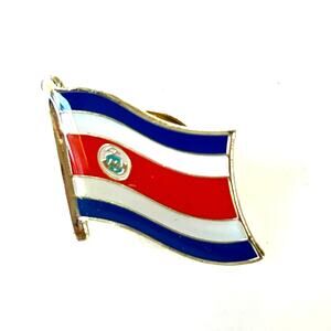 Costa Rica Flag Lapel Pin